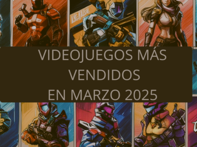 videojuegos mas vendidos marzo