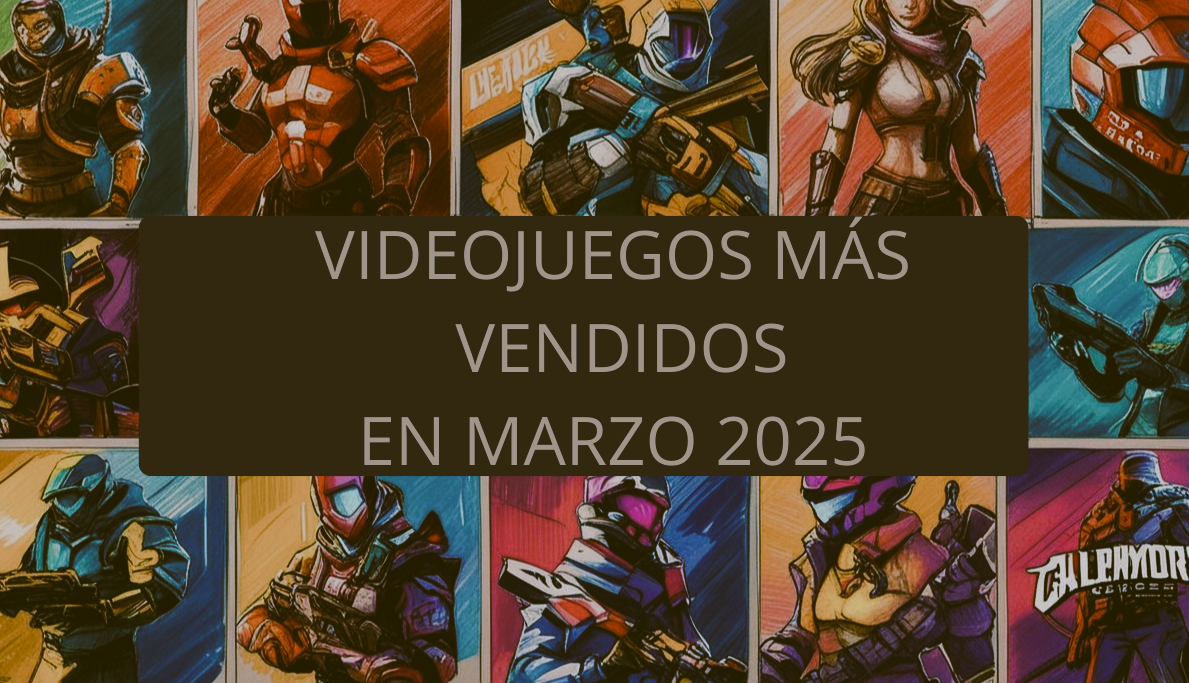 videojuegos mas vendidos marzo